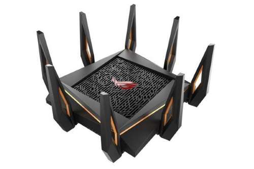 ASUS ROG Rapture GT-AX11000 - Router wireless - switch a 4 porte - GigE, 2.5 GigE - Porte WAN: 2 - Wi-Fi 6 - Tri-Band